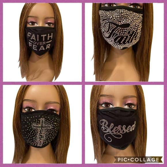 Christian Faith Prayer Face Mask Bundle - Picture 1 of 10